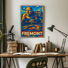 Fremont Mosaic Art Poster