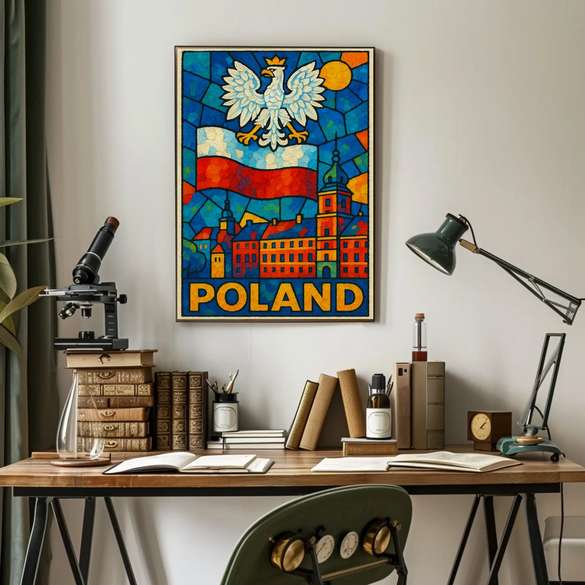 Vibrant Poland Poster