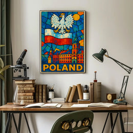 Vibrant Poland Poster