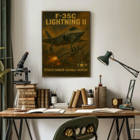 F-35C Lightning II Poster
