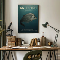 Knifefish Gymnotidae Poster