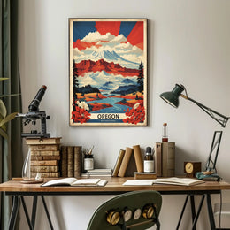 Oregon's Scenic Beauty National Park Poster