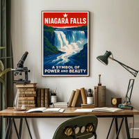Niagara Falls A Symbol of Power and Beauty Poster PosterGoat