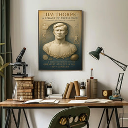 Jim Thorpe A Legacy of Excellence Poster