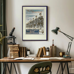 Recruitment for the R.C.A.F. Women's Division Poster PosterGoat
