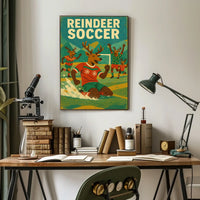Reindeer Soccer Extravaganza Poster