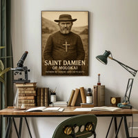 Saint Damien Of Molokai Poster