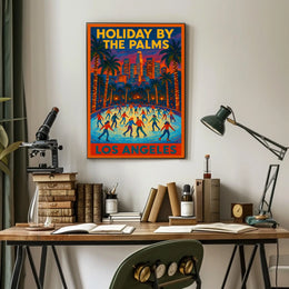 Holiday by the Palms Poster