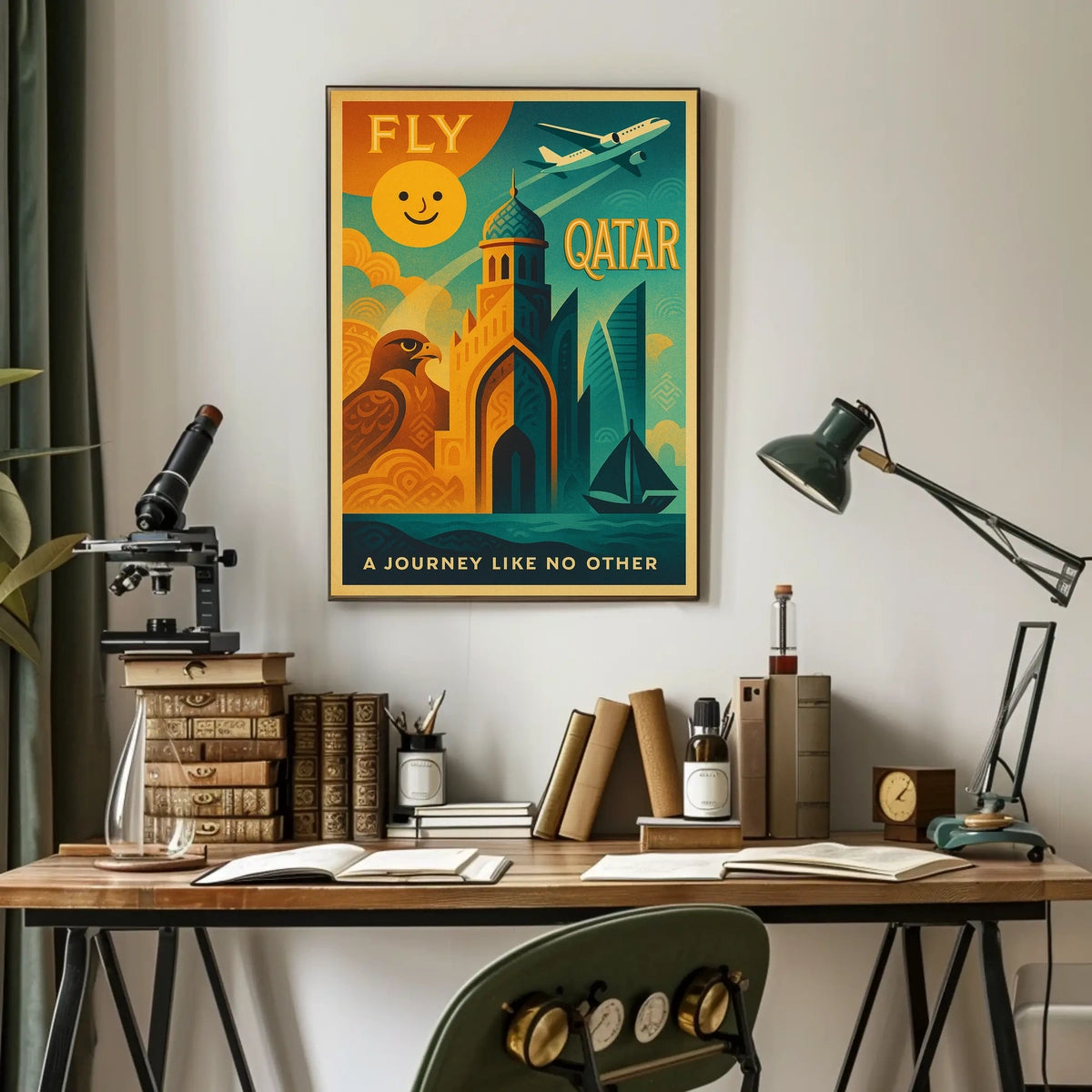 Fly Qatar A Journey Like No Other Poster
