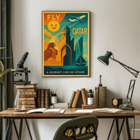 Fly Qatar A Journey Like No Other Poster