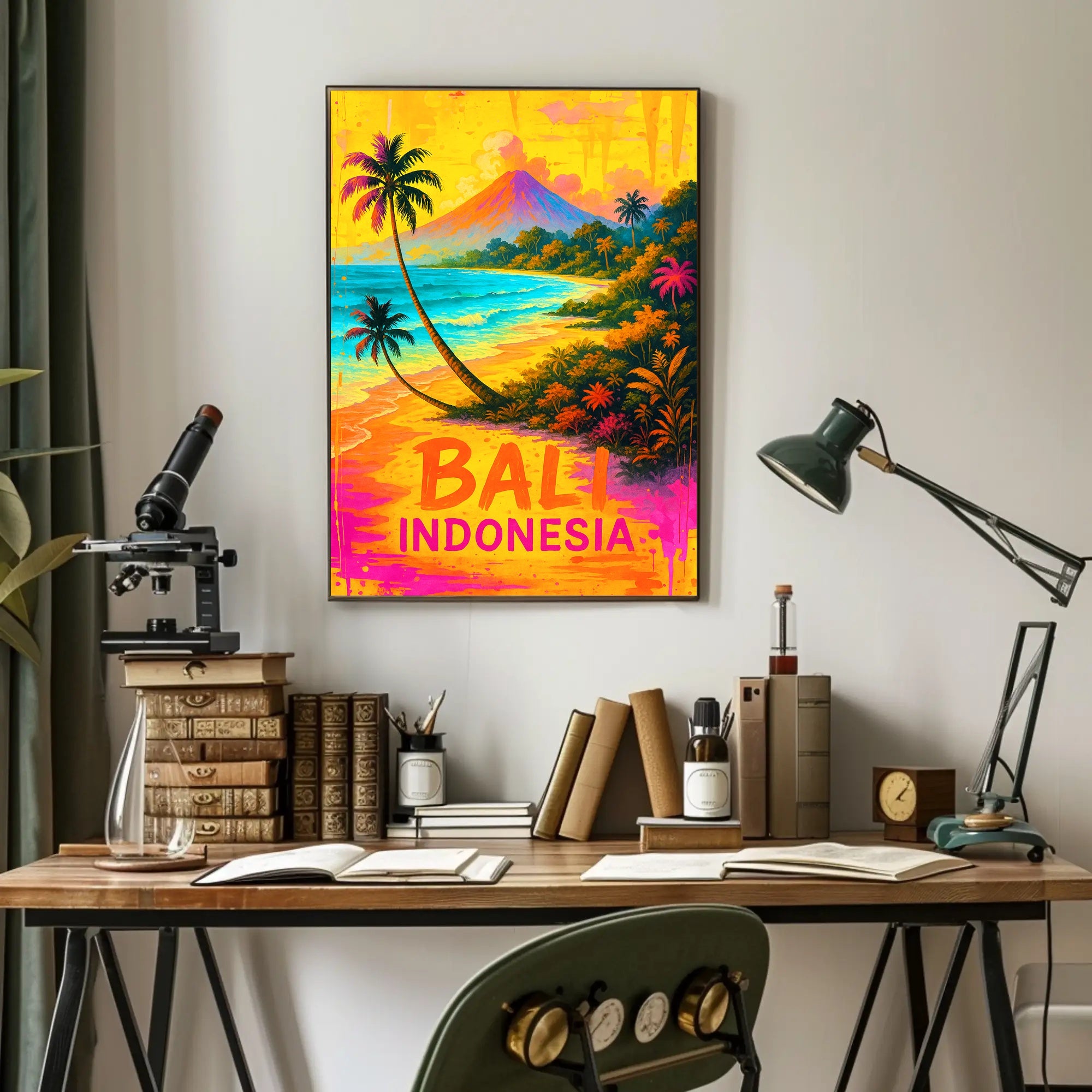 Bali, Indonesia Tropical Paradise Poster PosterGoat