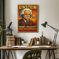 Theory Of Relativity Einstein Poster