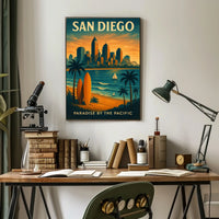 San Diego Paradise By The Pacific Poster