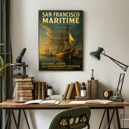 San Francisco Maritime Museum Poster