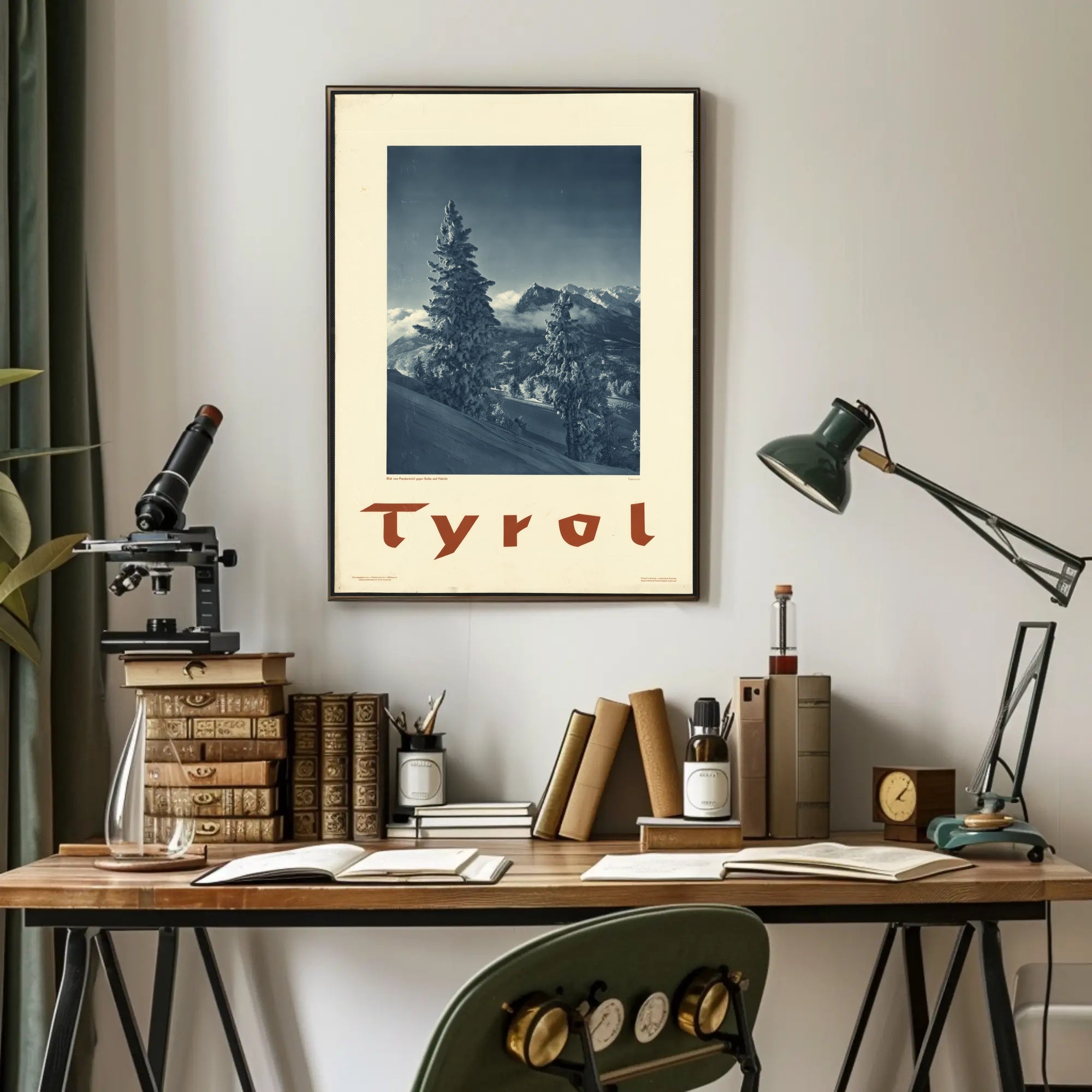 Winter Wonderland in Tyrol Poster PosterGoat