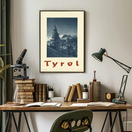Winter Wonderland in Tyrol Poster PosterGoat