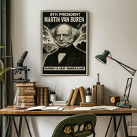 Martin Van Buren 8Th President Poster