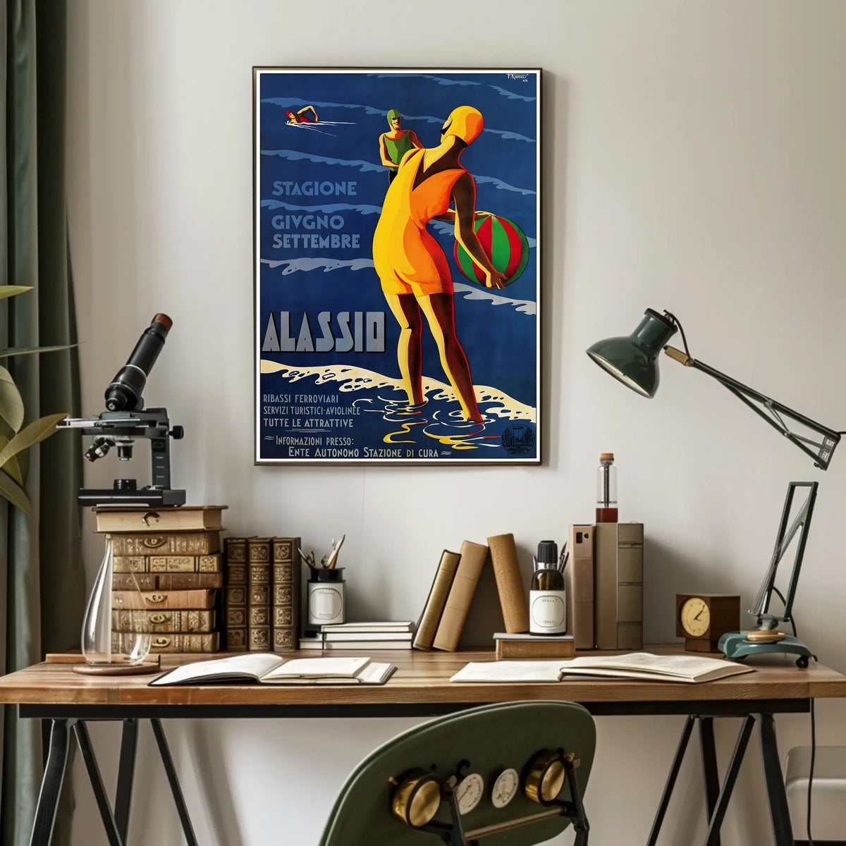Alassio Summer Season Promotion Poster