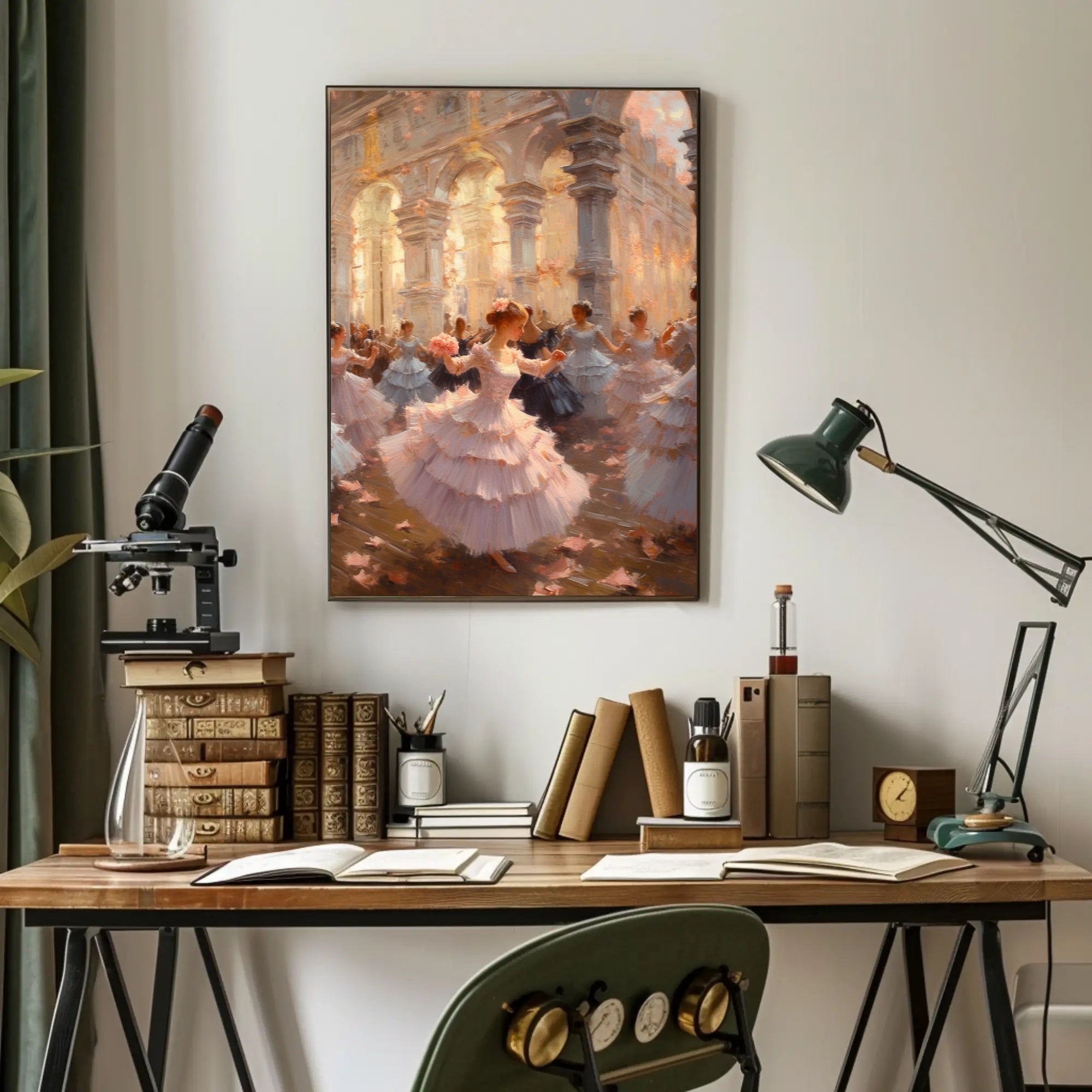 Elegant Ballet Evening Poster