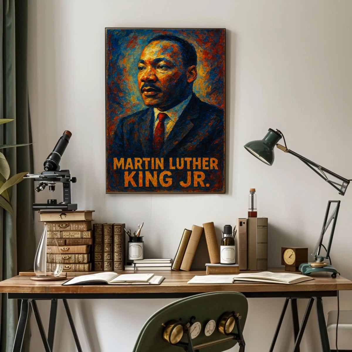 Martin Luther King Jr. Portrait Poster