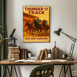 Thunder On The Track Poster