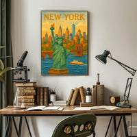 New York City Skyline Poster