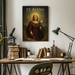 St. Alena A Tale of Faith and Perseverance Poster PosterGoat
