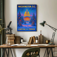 Washington, D.C. Capital Of Cheer Poster