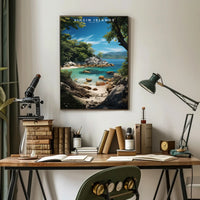 Virgin Islands National Park Travel Poster Print