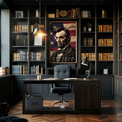 Abraham Lincoln 16th President Of The United States Portrait