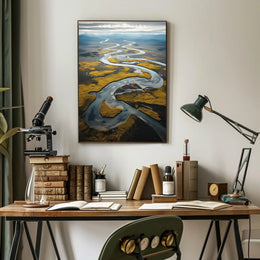 Kobuk Valley National Park Travel Poster Vintage Print
