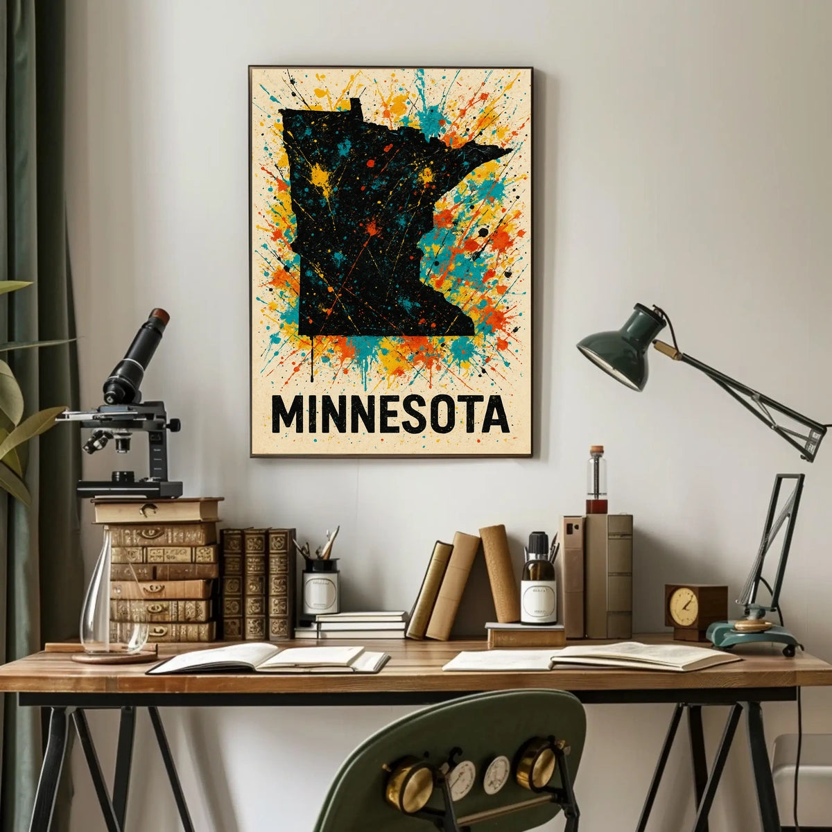 Minnesota Splash Poster