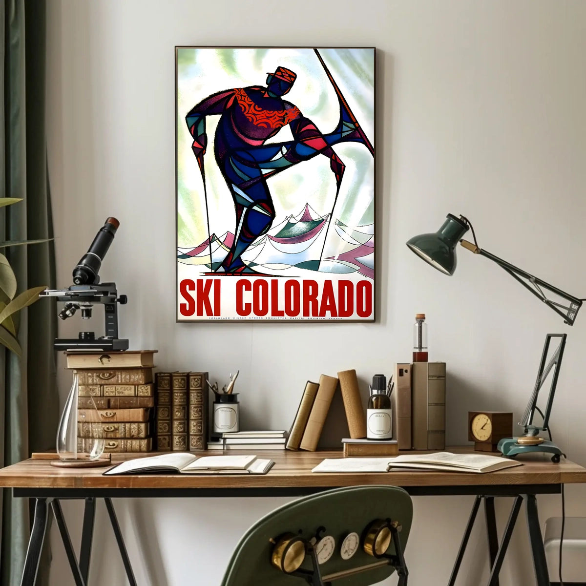 Ski Colorado Poster