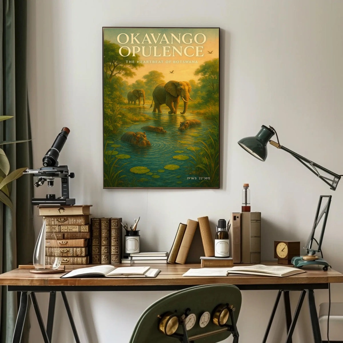 Okavango Opulence Poster