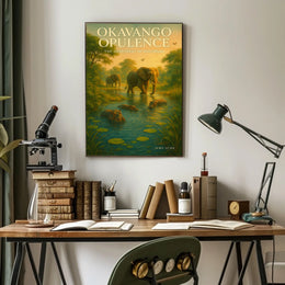 Okavango Opulence Poster