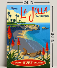 La Jolla San Diego Poster PosterGoat