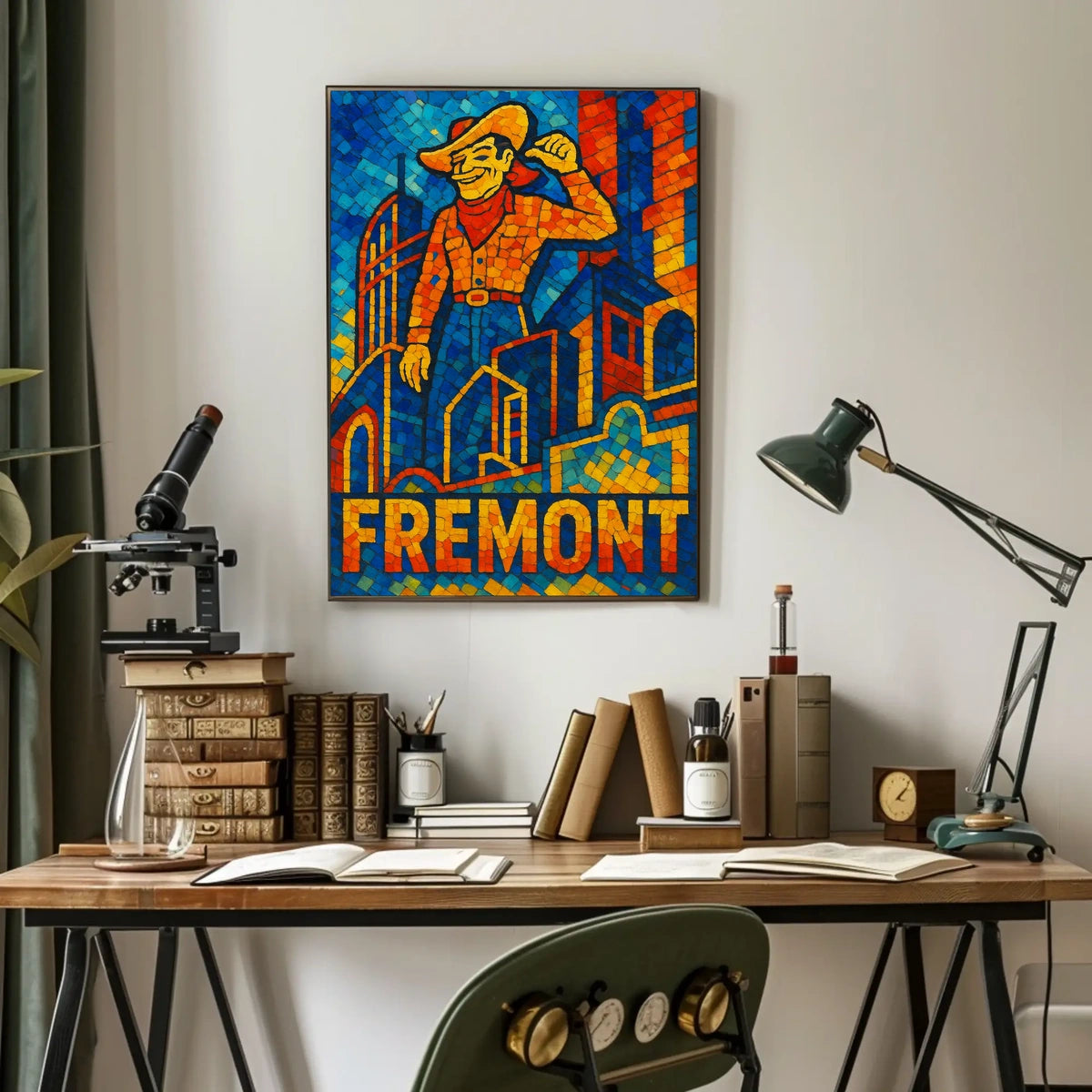 Fremont Mosaic Poster