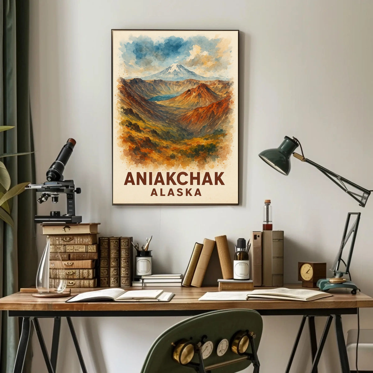 Aniakchak, Alaska Poster
