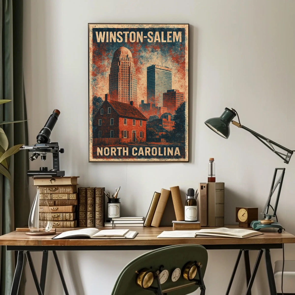 Winston-Salem, North Carolina Poster