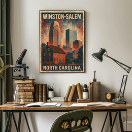 Winston-Salem, North Carolina Poster