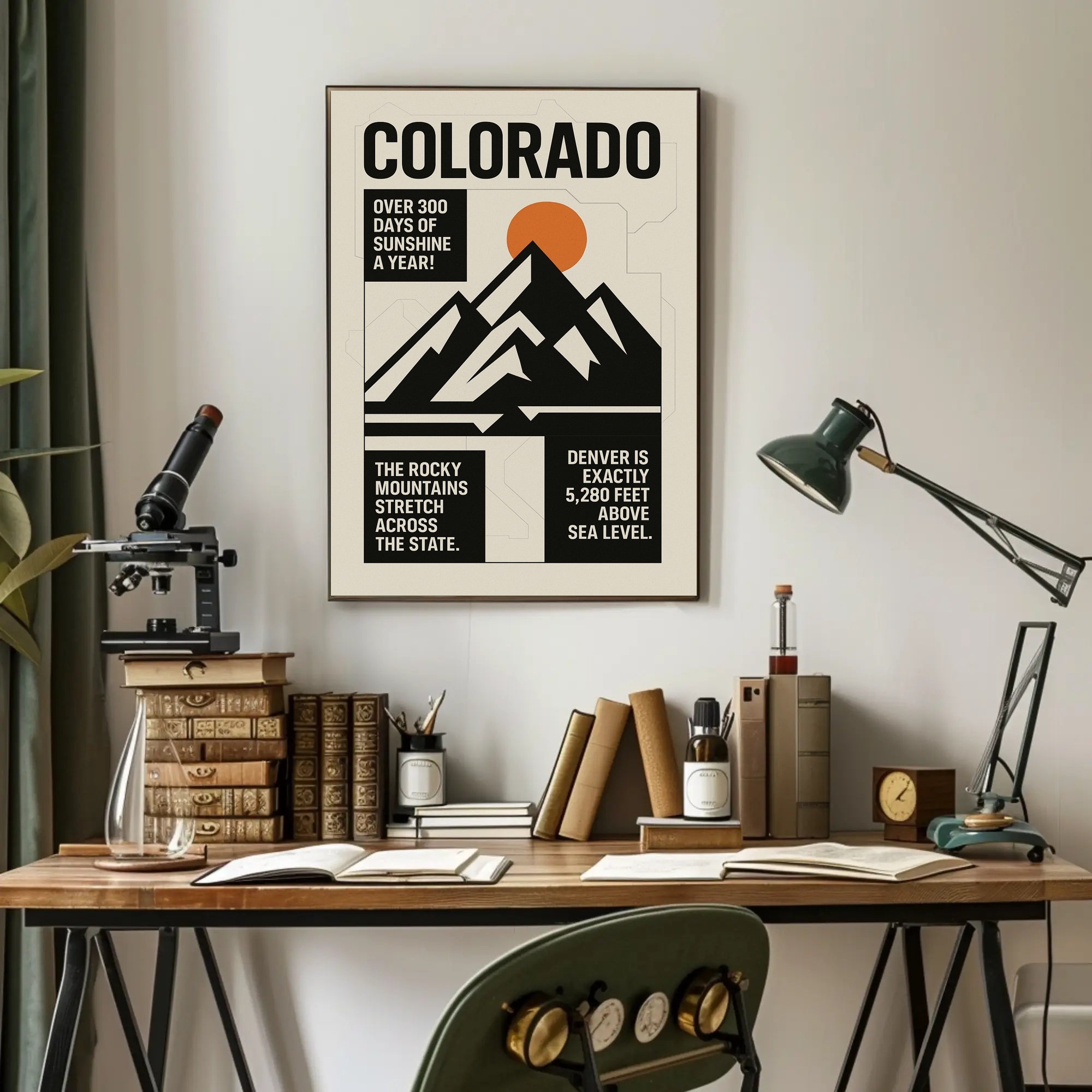Discover Colorado Wall Art Print Decor PosterGoat