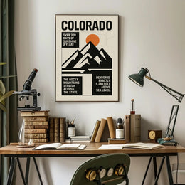 Discover Colorado Wall Art Print Decor PosterGoat