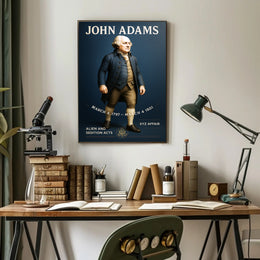 John Adams 2nd President Poster PosterGoat