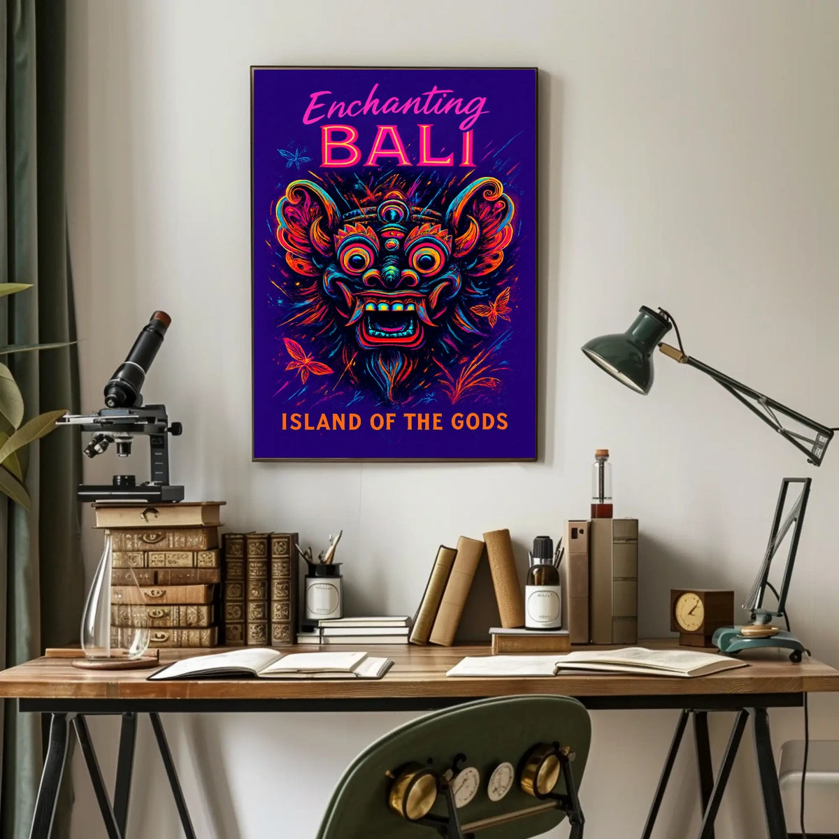 Enchanting Bali Island of the Gods Poster