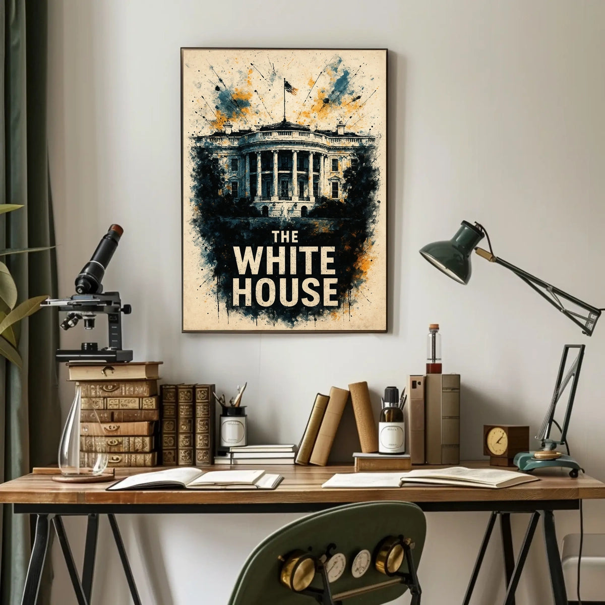 The White House Poster