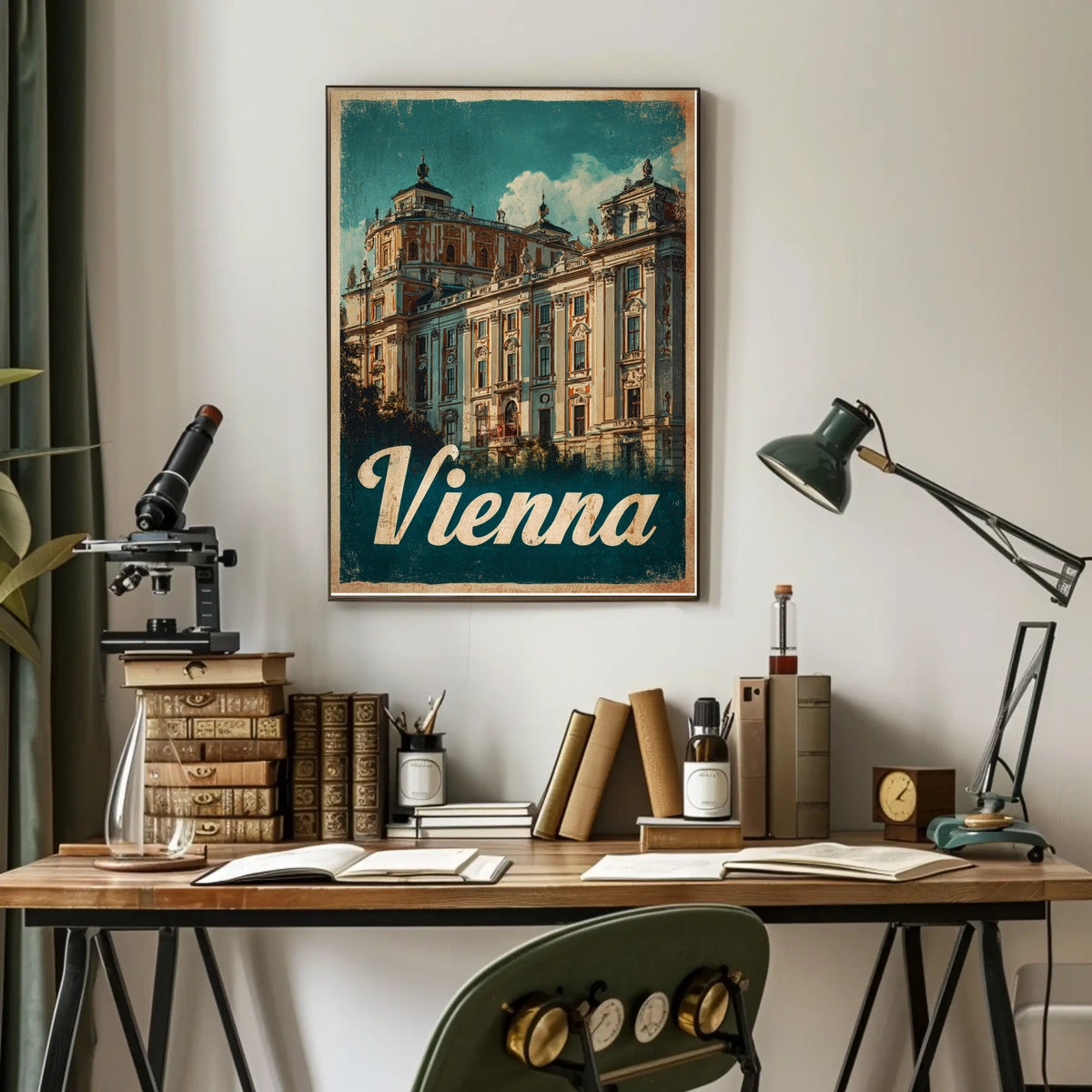 Vienna Architectural Elegance Poster