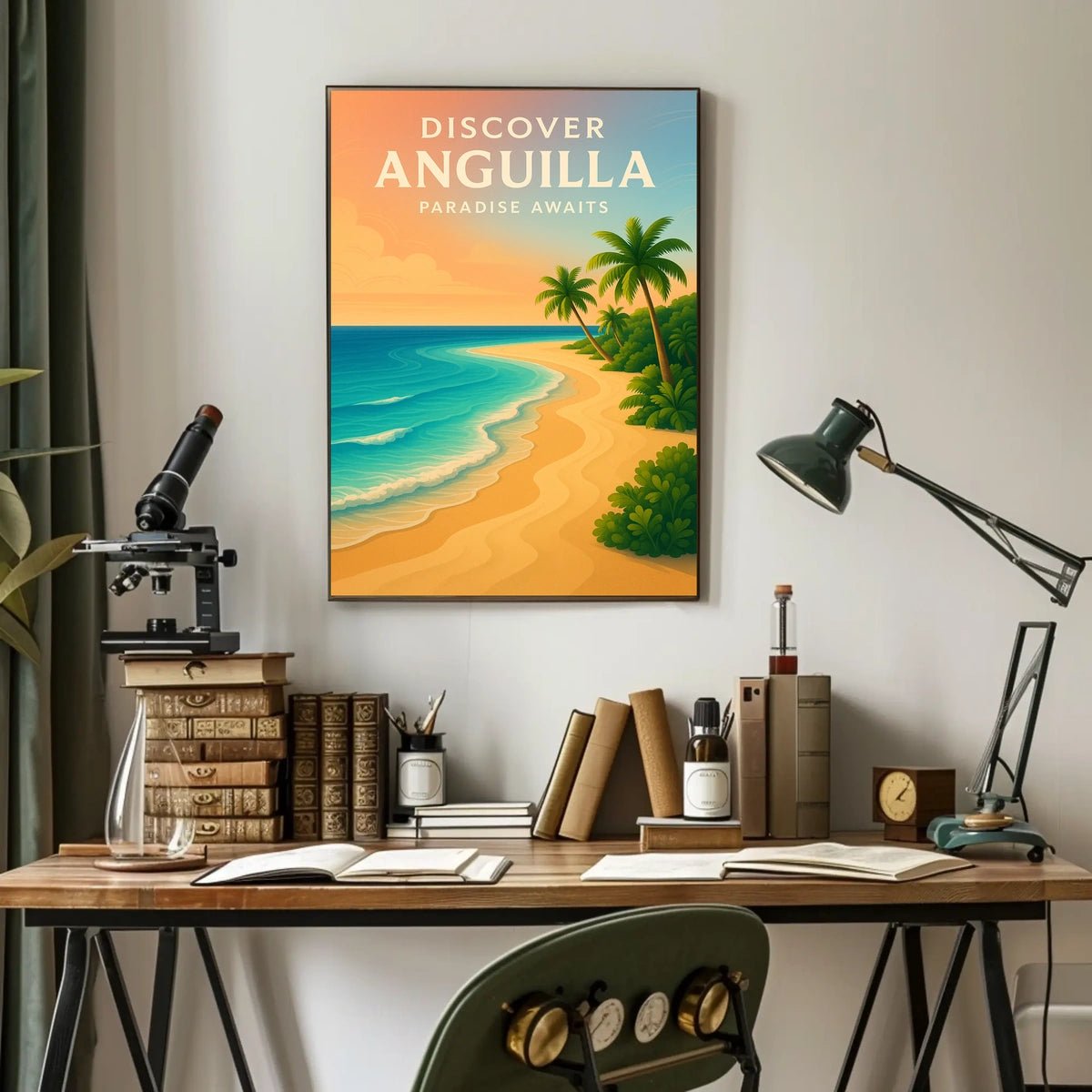 Discover Anguilla Poster