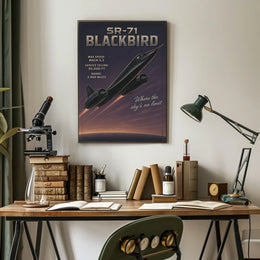 SR-71 Blackbird Poster