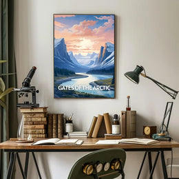 Gates of the Arctic Scenic National Park Poster