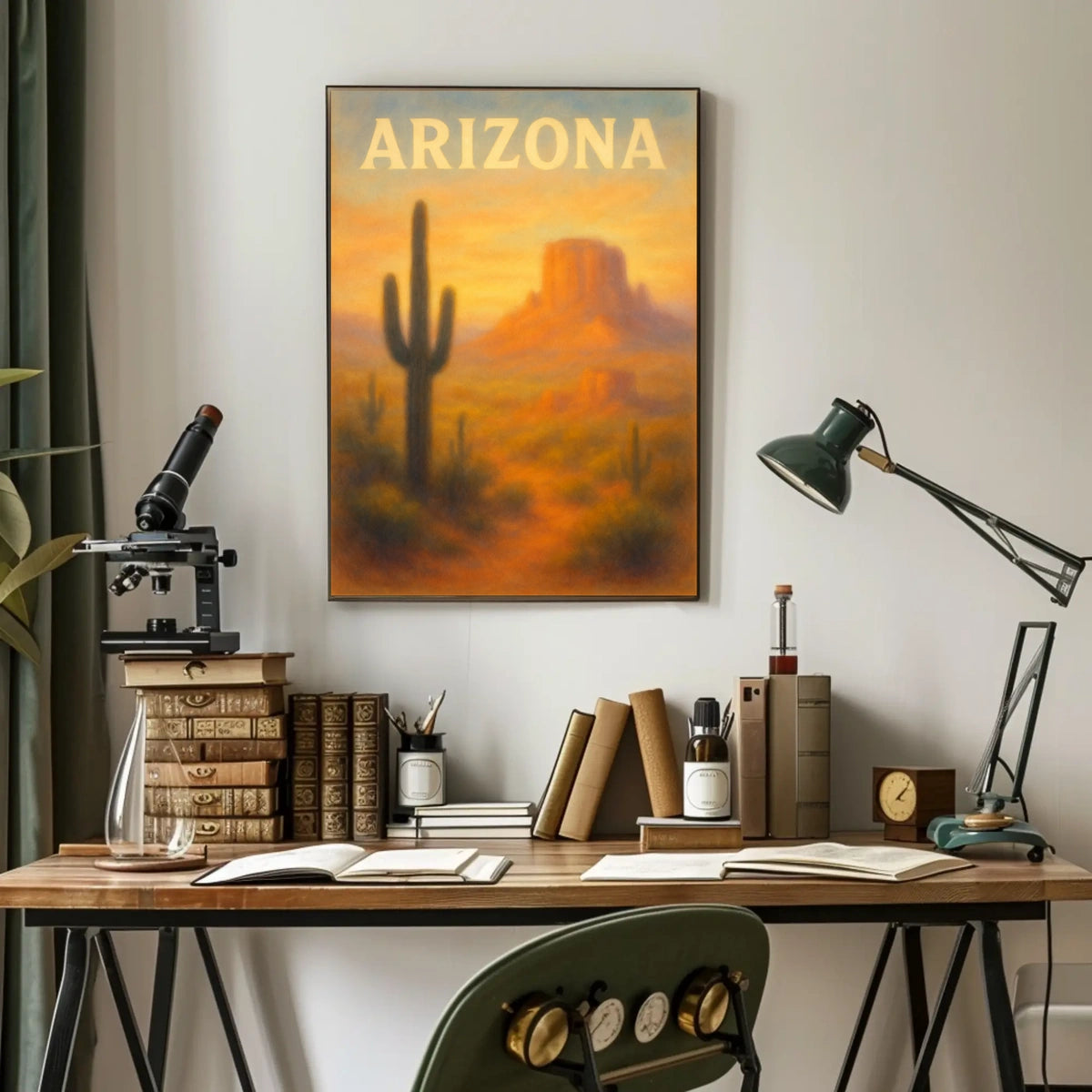 Arizona Desert Landscape Poster